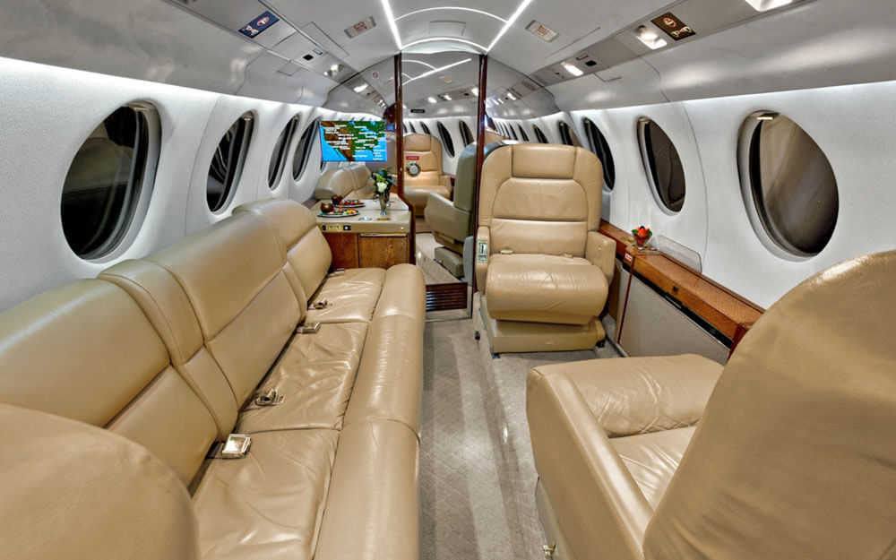 cabin Dassault Falcon 50